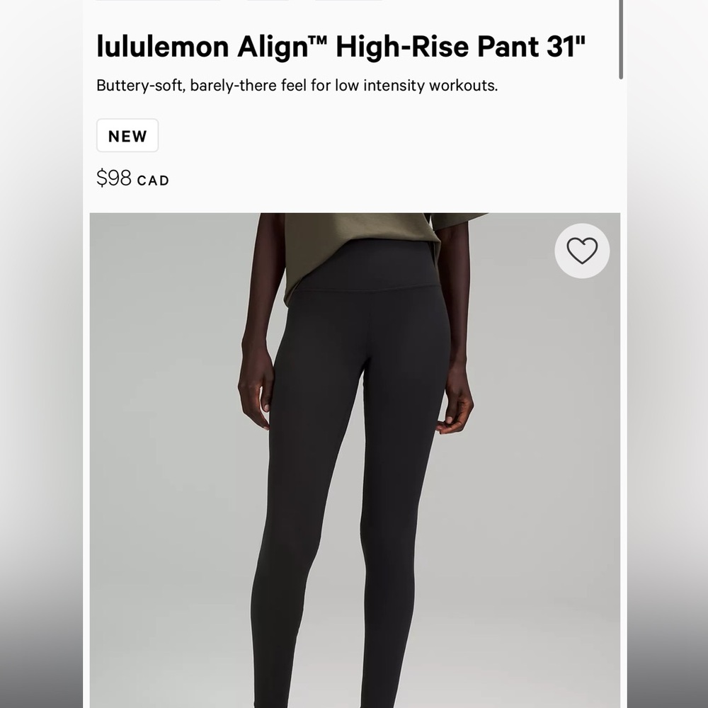 Black Lululemon leggings